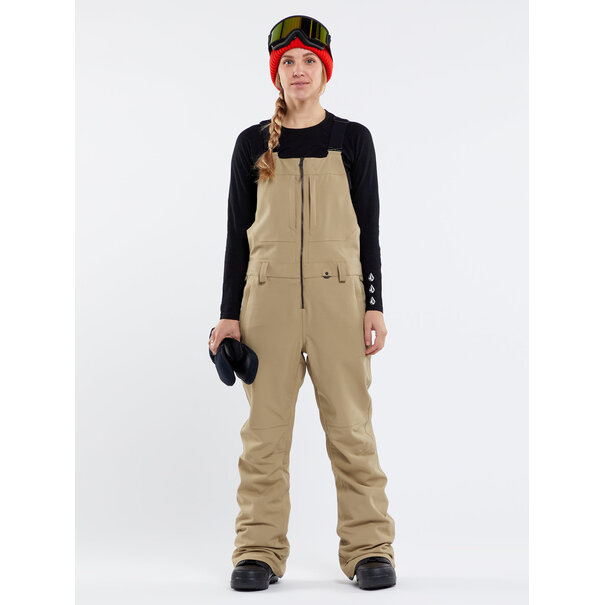 Volcom Swift Bib Overall / Dark Khaki