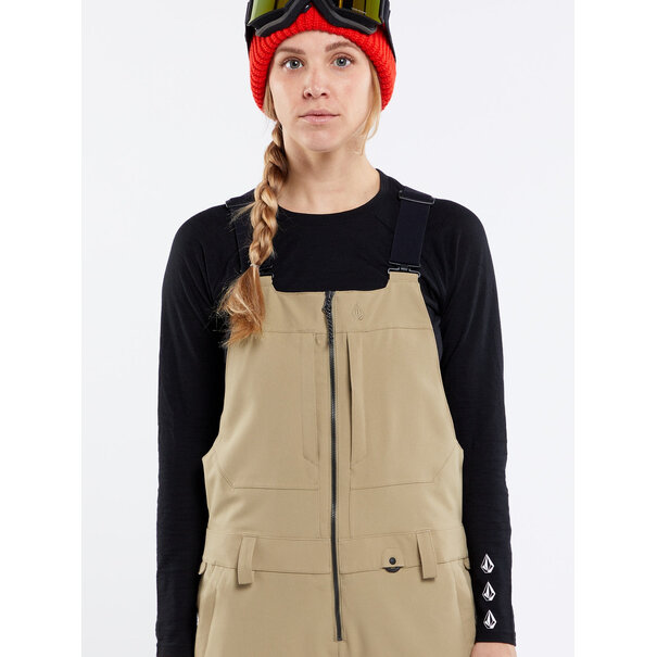 Volcom Swift Bib Overall / Dark Khaki