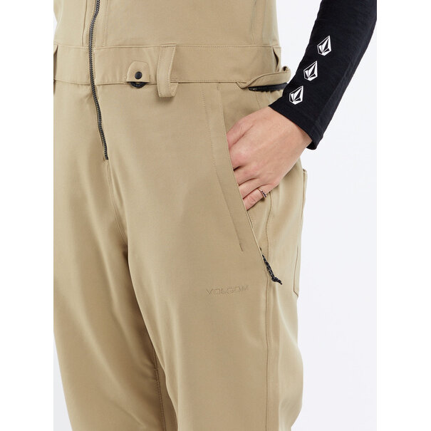 Volcom Swift Bib Overall / Dark Khaki