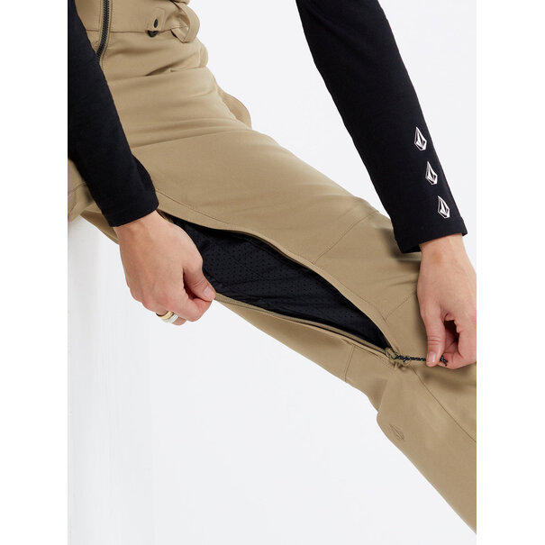 Volcom Swift Bib Overall / Dark Khaki