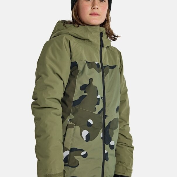Burton Snowboards Lodgepole Jacket / Forest Moss and Forest Moss Cookie Camo