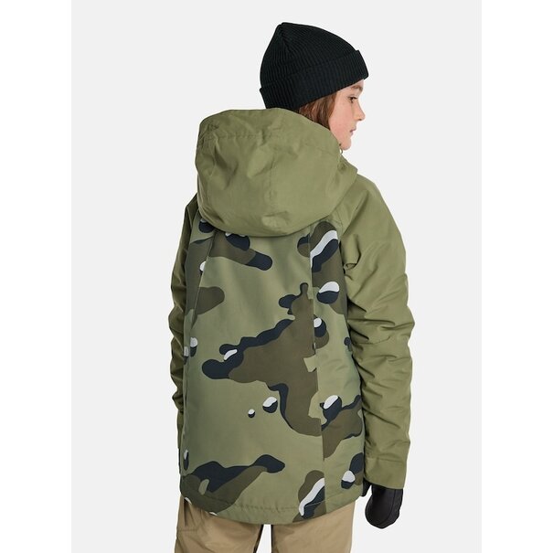 Burton Snowboards Lodgepole Jacket / Forest Moss and Forest Moss Cookie Camo