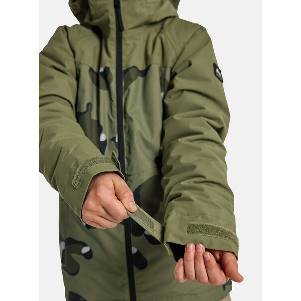 Burton Snowboards Lodgepole Jacket / Forest Moss and Forest Moss Cookie Camo