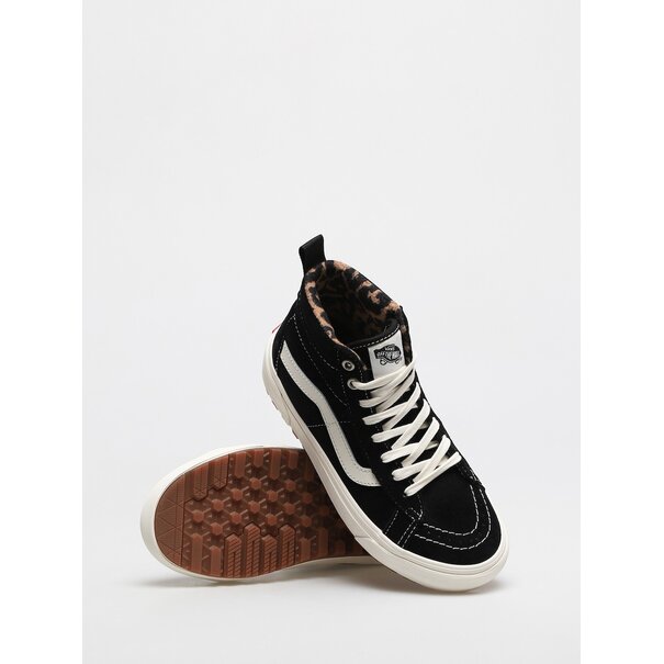 Vans Footwear Sk8 Hi MTE Boots / Suede Black and Leopard