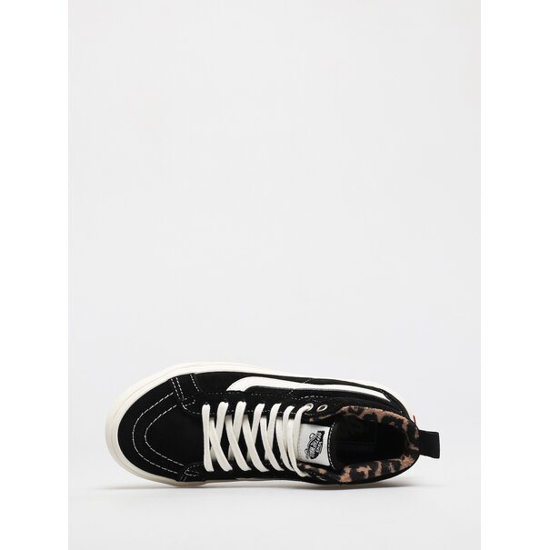 Vans Footwear Sk8 Hi MTE Boots / Suede Black and Leopard