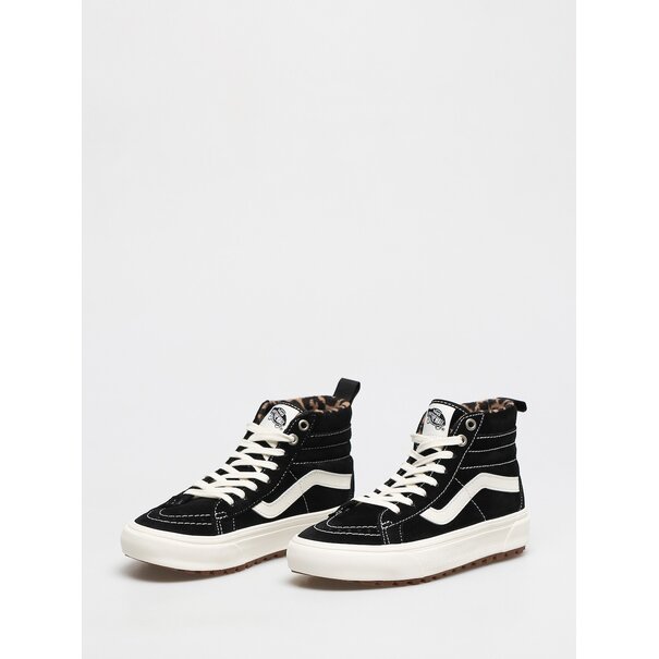 Vans Footwear Sk8 Hi MTE Boots / Suede Black and Leopard