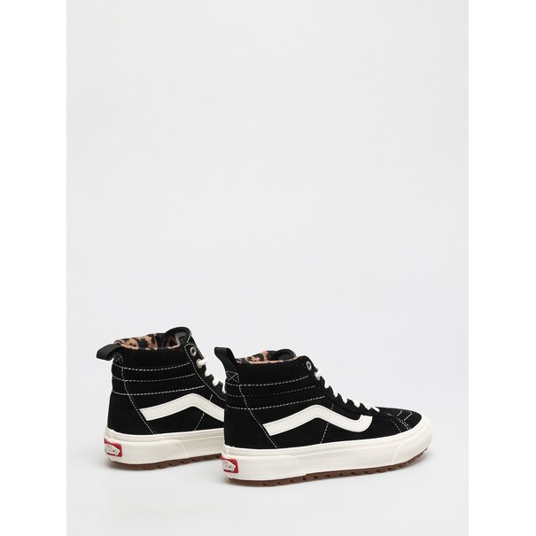 Vans Footwear Sk8 Hi MTE Boots / Suede Black and Leopard