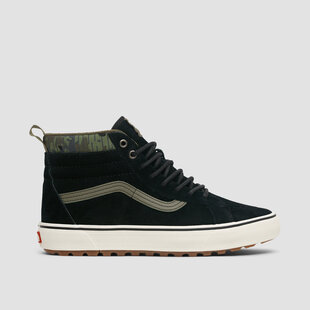 Sk8 Hi MTE Boots / Rain Camo Black and Marshmallow