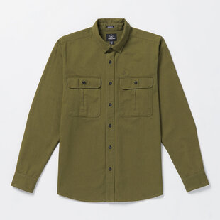 Stone Benchmark Long Sleeve / Expedition Green