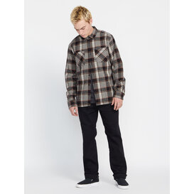 Brickstone Lined Flannel Long Sleeve / Dirty White