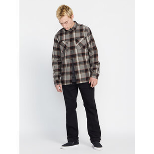 Brickstone Lined Flannel Long Sleeve / Dirty White