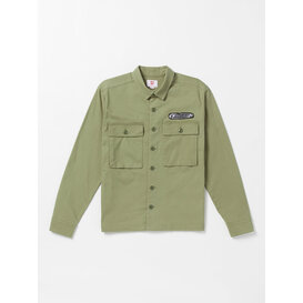Tokyo True Pinned Workshirt Long Sleeve / Light Army