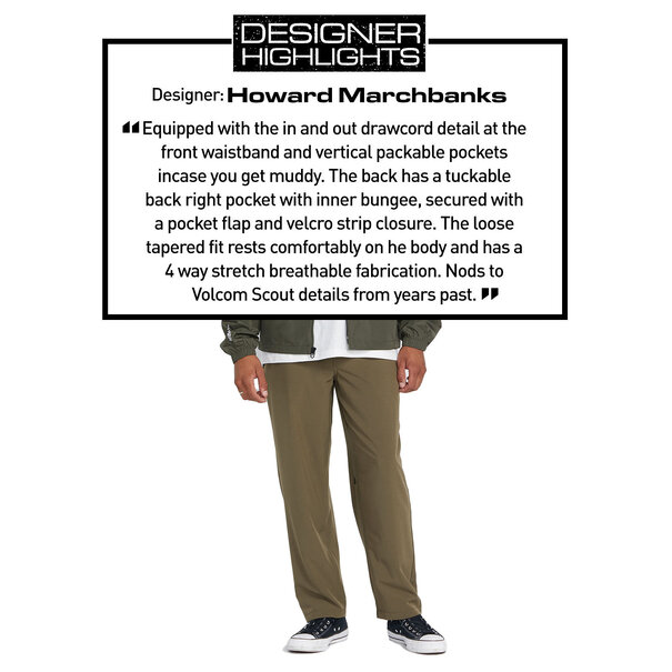 Volcom Veeco Transit Pant Bison