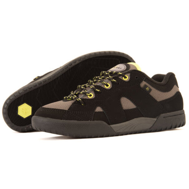 ES Footwear One Nine 7 / Black and Lime