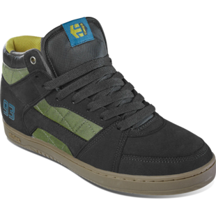 MC Rap High Tops / Black, Green and Gum