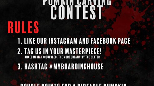 HALLOWEEN CARVING CONTEST RULES