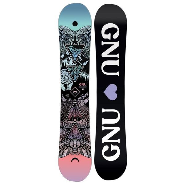 GNU SNOWBOARDS Women's Ladies Choice Snowboard 2024