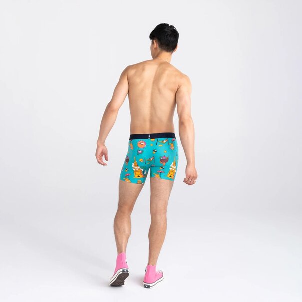 SAXX Underwear Droptemp™ Cooling Cotton Boxer Brief Fly