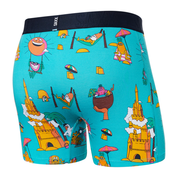 SAXX Underwear Droptemp™ Cooling Cotton Boxer Brief Fly