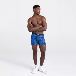 Droptemp Cooling Mesh Boxer Brief Fly / Navy Voyagers