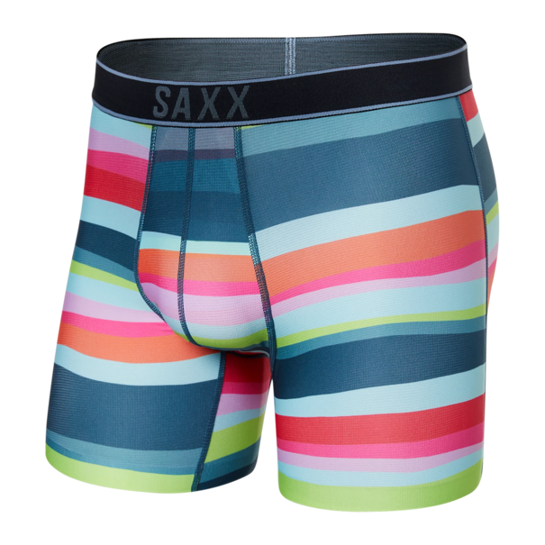 SAXX Underwear Droptemp Cooling Hydro Liner / Multi Cutback Stripe