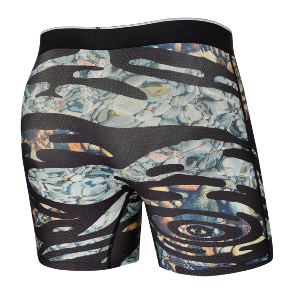 SAXX Underwear Volt Breathable Mesh Boxer Brief / Ripple Camo