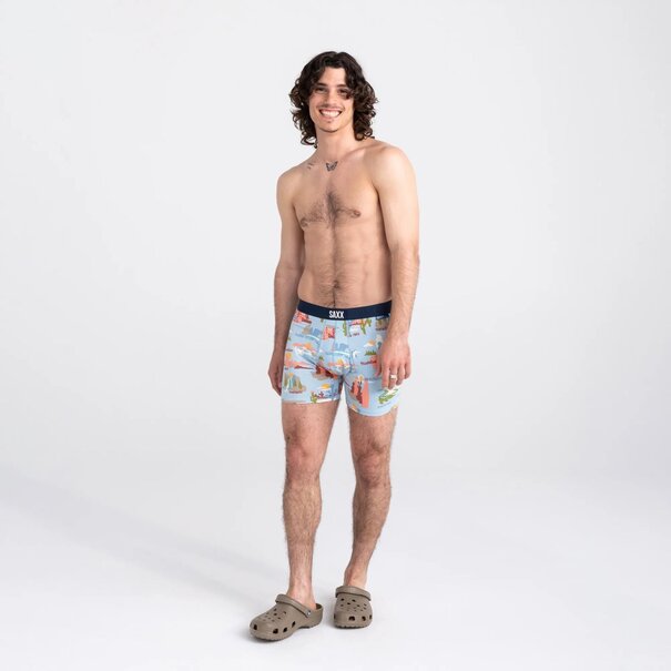 Ultra Super Soft Boxer Brief Fly Park Tour Guide- Blue - Medicine Hat-The  Boarding House