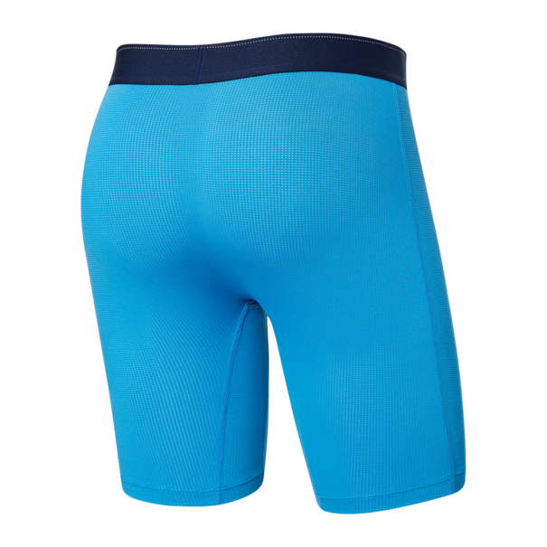 SAXX Underwear Quest Quick Dry Mesh Long Leg Fly / Tropical Blue