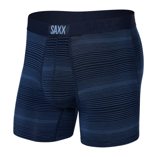 SAXX Underwear Vibe Super Soft Boxer Briefs / Variegated Stripes