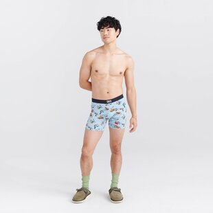 Vibe Super Soft Boxer Briefs / Totally Tubular Fog