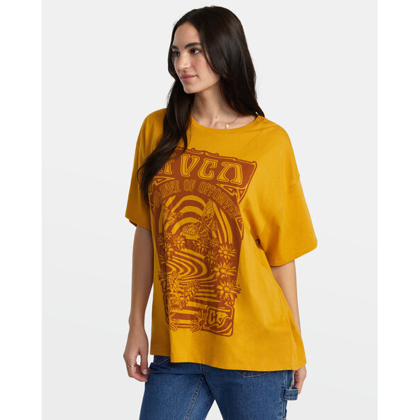 RVCA Swirl Short Sleeve / Bronze