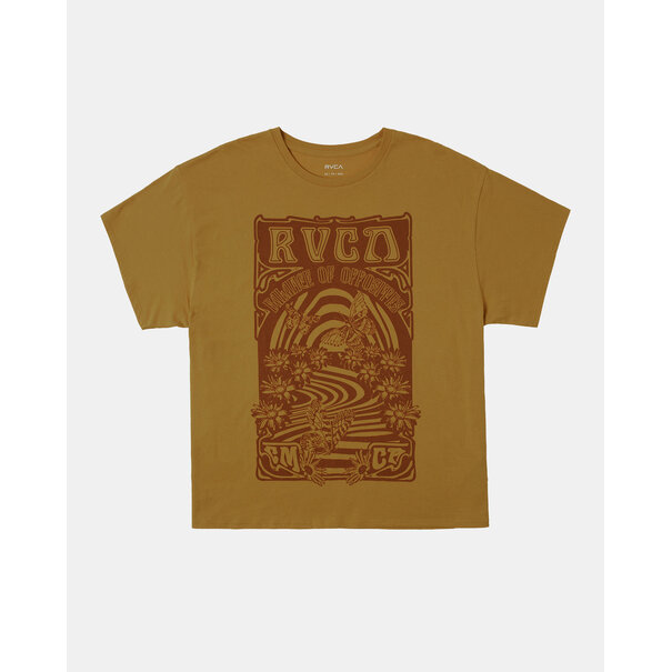 RVCA Swirl Short Sleeve / Bronze