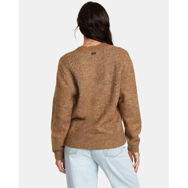 RVCA Sweetheart Cardigan / Bronze