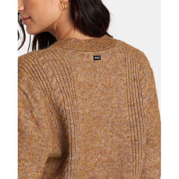 RVCA Sweetheart Cardigan / Bronze