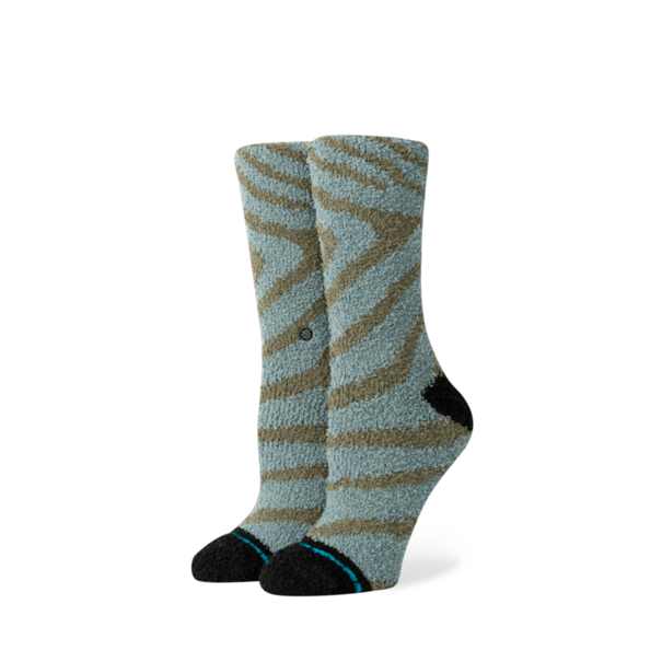 Stance Socks Womens Night Owl Crew Socks - Teal