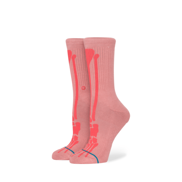 Stance Socks Womens Twenty Six Crew Socks - Dusty Rose