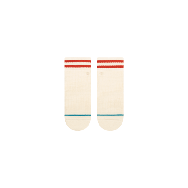 Stance Socks Womens Waffles N Butter Quarter Socks - Off White