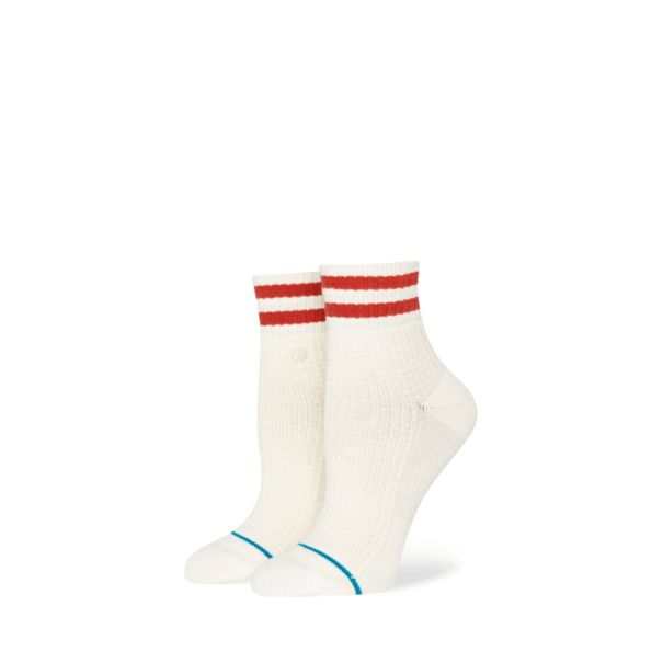 Stance Socks Womens Waffles N Butter Quarter Socks - Off White