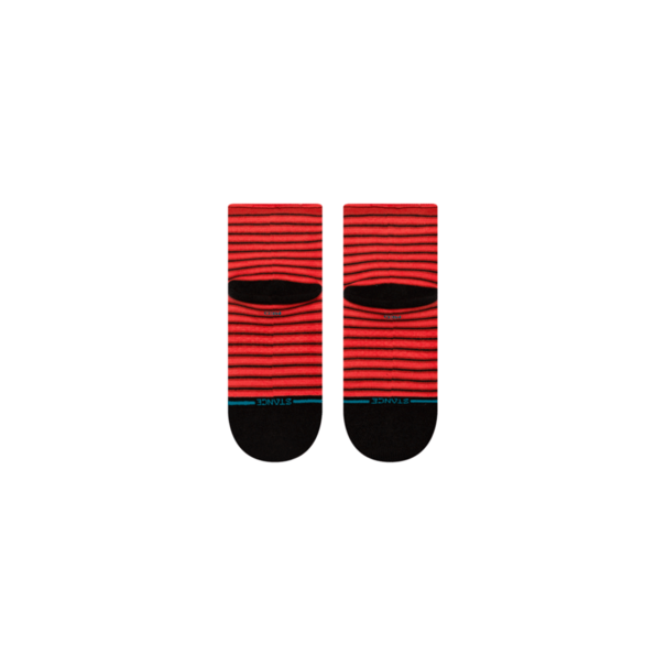 Stance Socks Womens Red Fade Quarter Socks