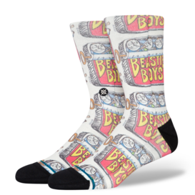 Beastie Boys Canned Crew Socks / Beige