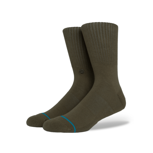 Stance Socks Icon Crew Socks / Green