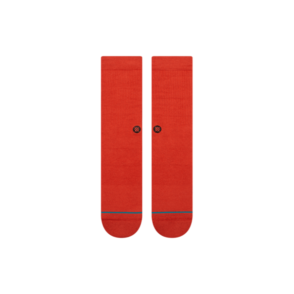 Stance Socks Icon Crew Socks / Dark Red