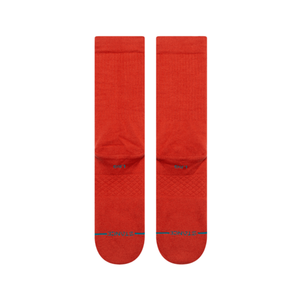 STANCE SOCKS Icon Crew Socks / Dark Red