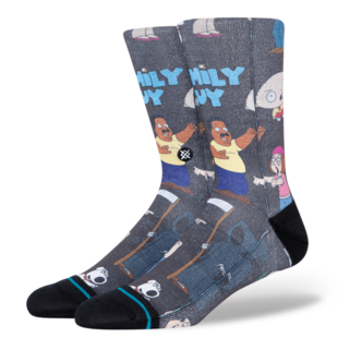 Family Guy Crew Socks / Grey