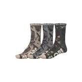 eco camo crew sock 3 pack
