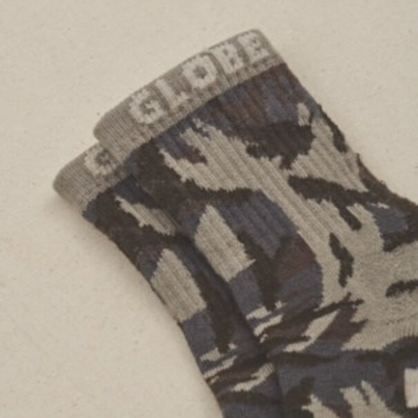 Globe North America eco camo crew sock 3 pack