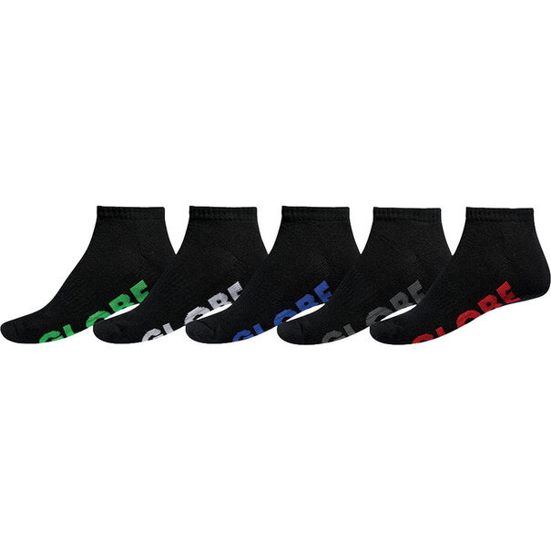 Globe Shoes and Skateboards Stealth Ankle Socks / 5 Pack