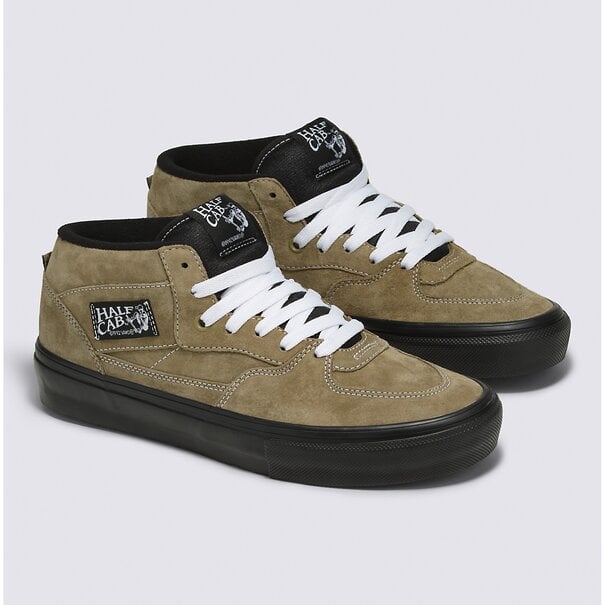 Vans Footwear M Skate Half Cab Pig Suede Olive/Black
