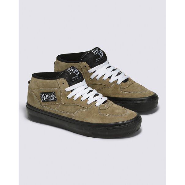 Vans Footwear M Skate Half Cab Pig Suede Olive/Black