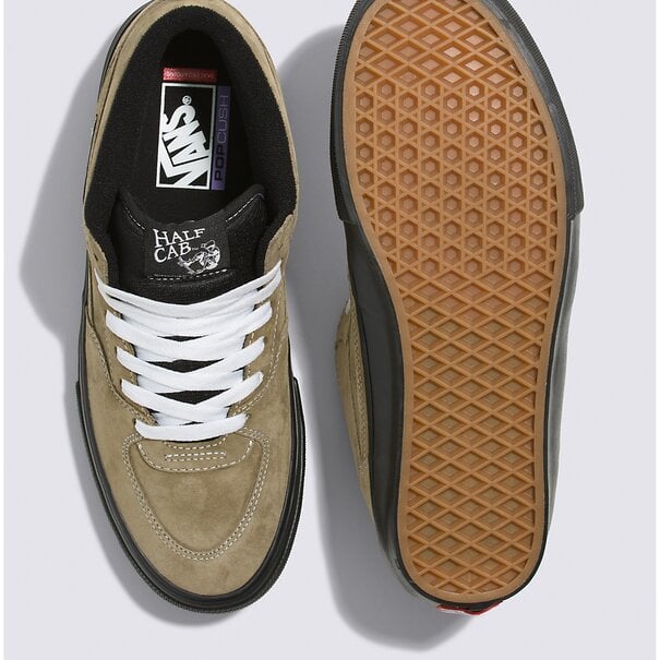 Vans Footwear M Skate Half Cab Pig Suede Olive/Black